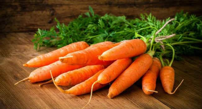 Carrots benefit harm composition calorie content