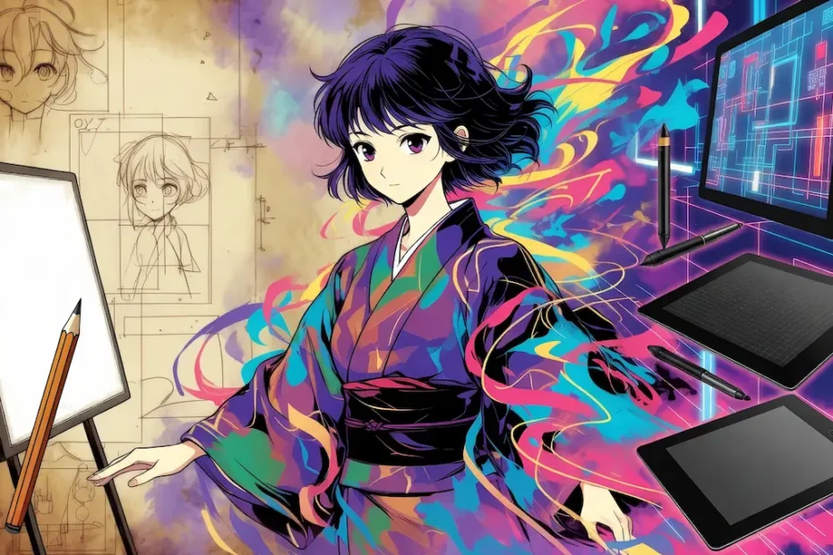 How Japanese Anime Shaped the World of 2D Animation