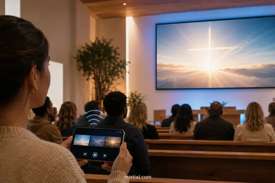 A Simple Digital Solution for Churches: How Modern Technology Makes Worship Presentations Accessible to Everyone
