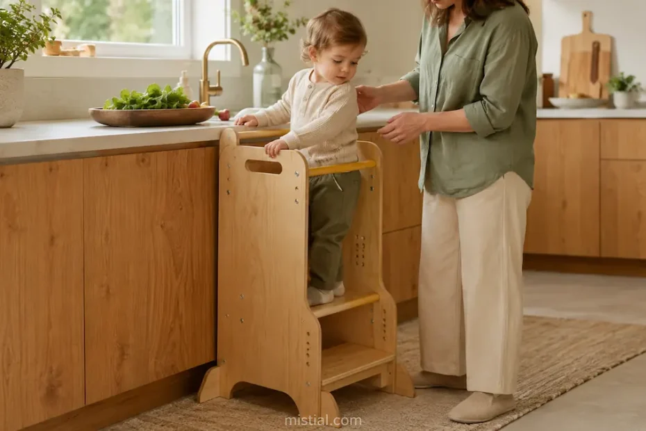 A Learning Tower Needs to Work After the Child Starts Moving Around