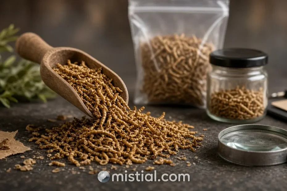 Dried Mealworms Are Not a Commodity: Feed Buyers Should Check the Process Behind the Bag