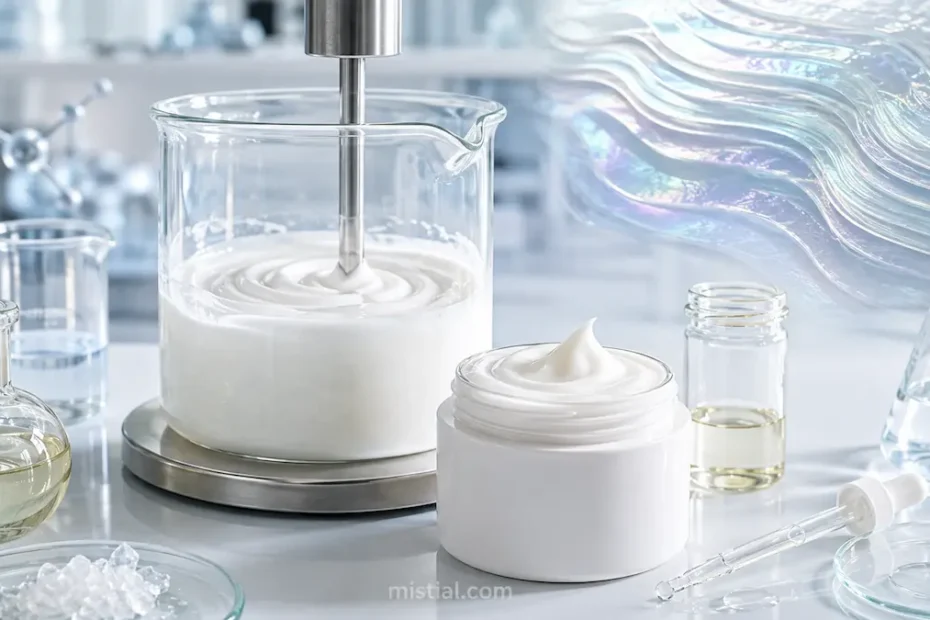 Formulating Stable Face Creams with a Liquid Crystal Emulsifier
