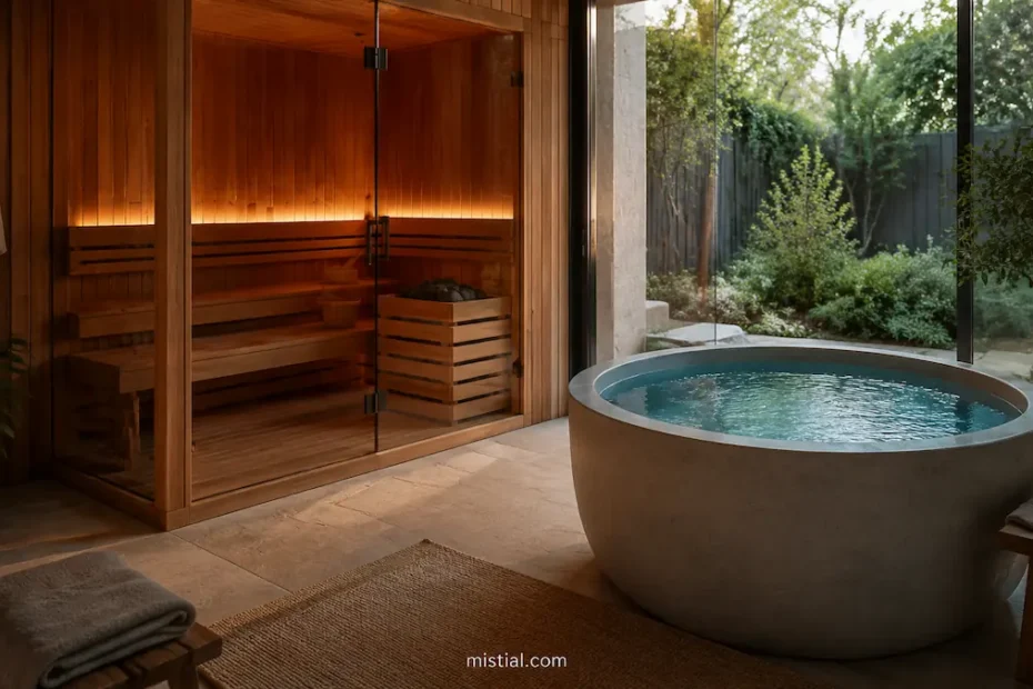 How to Create a Restorative Sauna and Cold Plunge Routine at Home