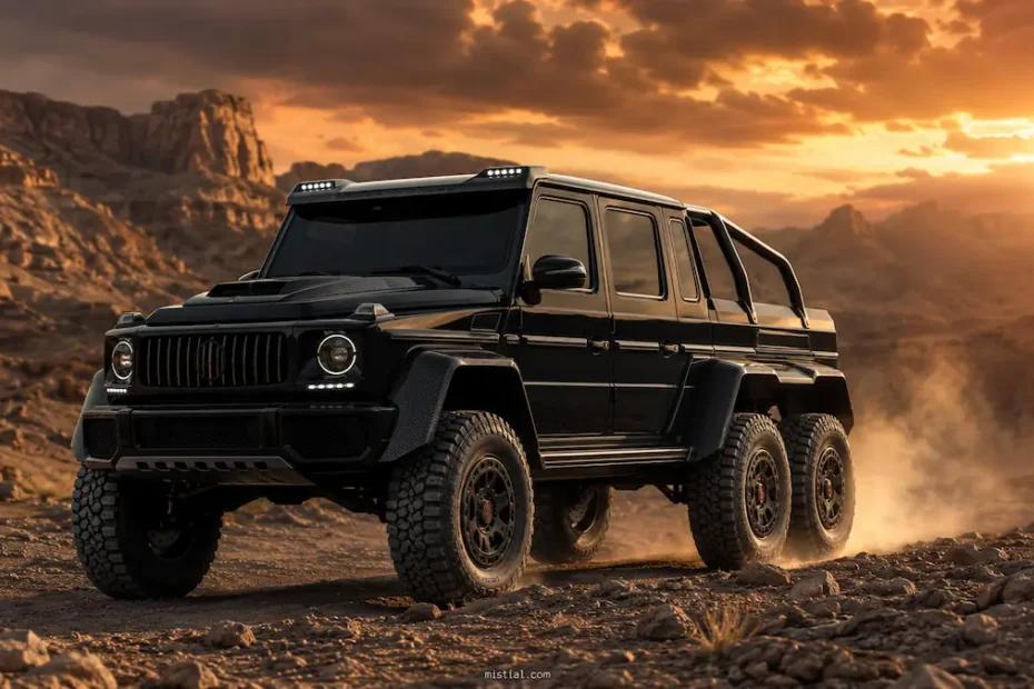 Mercedes-Benz G 63 6×6: When a Legend Becomes Even More Powerful