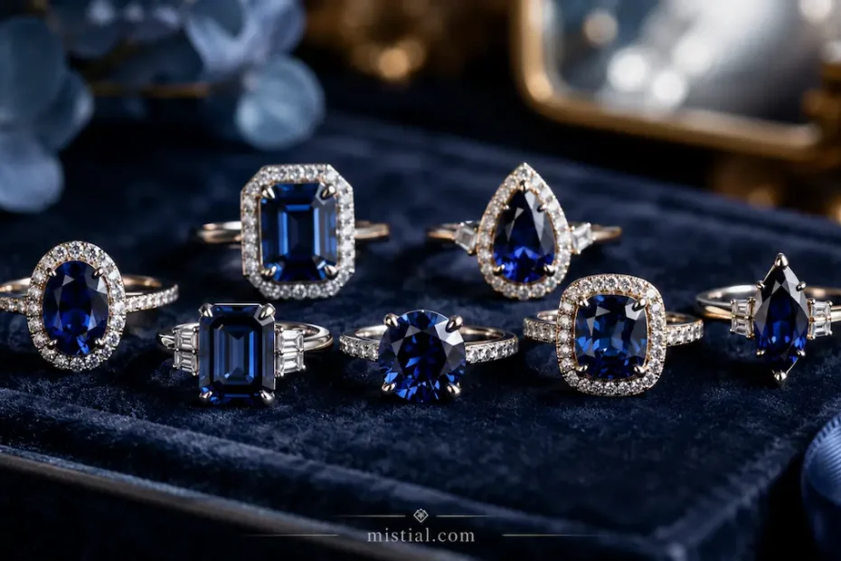 A Field Guide to Sapphire Engagement Ring Shapes