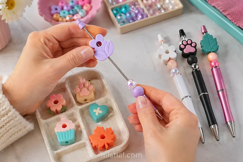 Silicone Focal Beads Work Better When the Pen Is Built Around Them