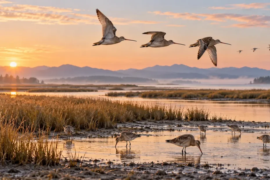 Bird Migration: The Journey Depends on Where Birds Can Stop