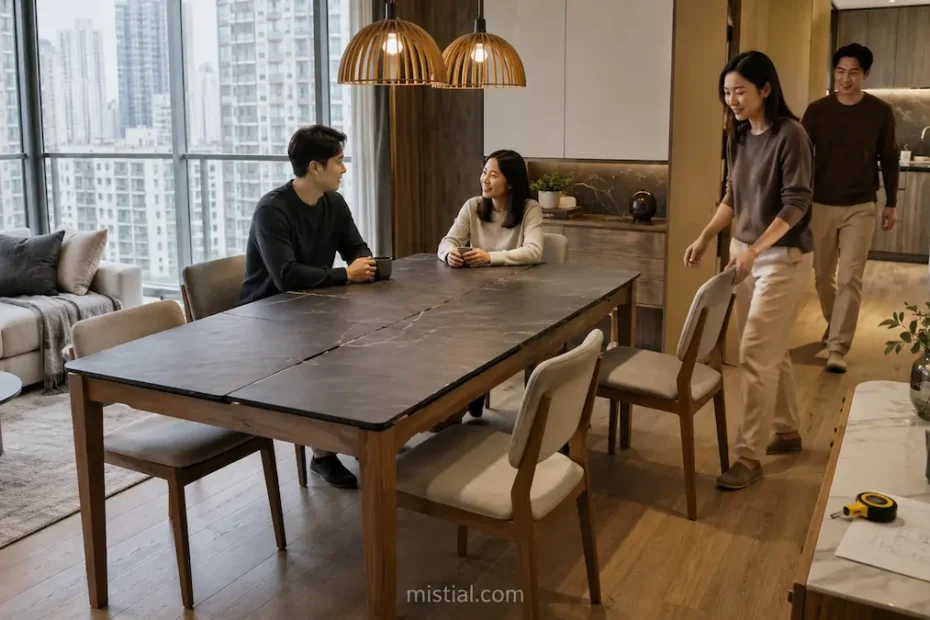 Dining Table HK: What Small Homes Should Check Before Choosing an Extendable Table