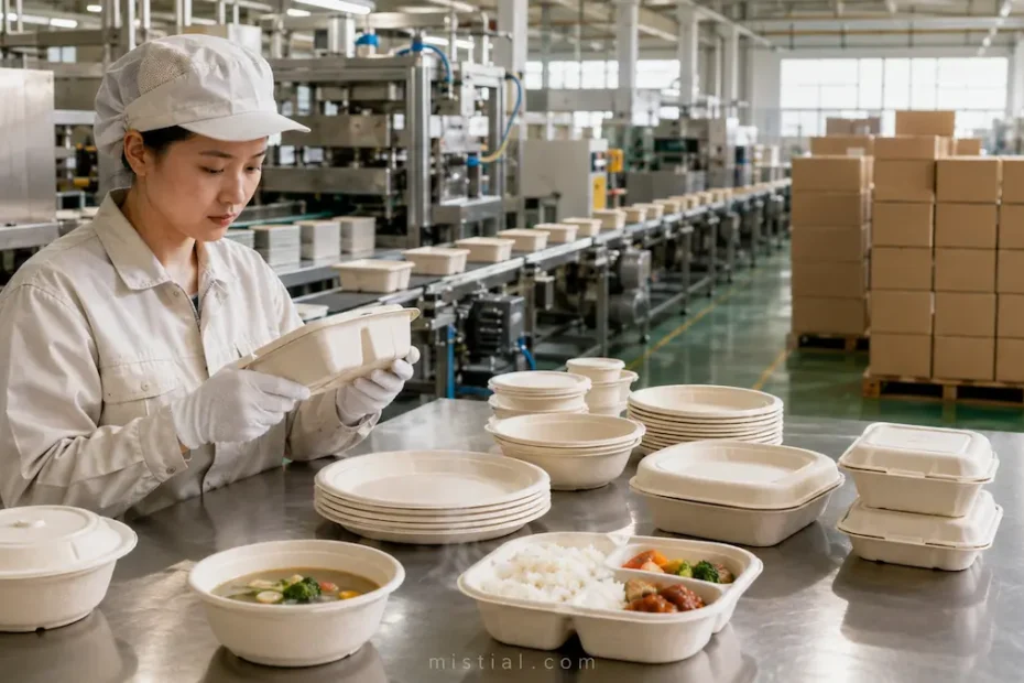 How to Choose a Biodegradable Disposable Tableware Manufacturer for Large-Scale Foodservice
